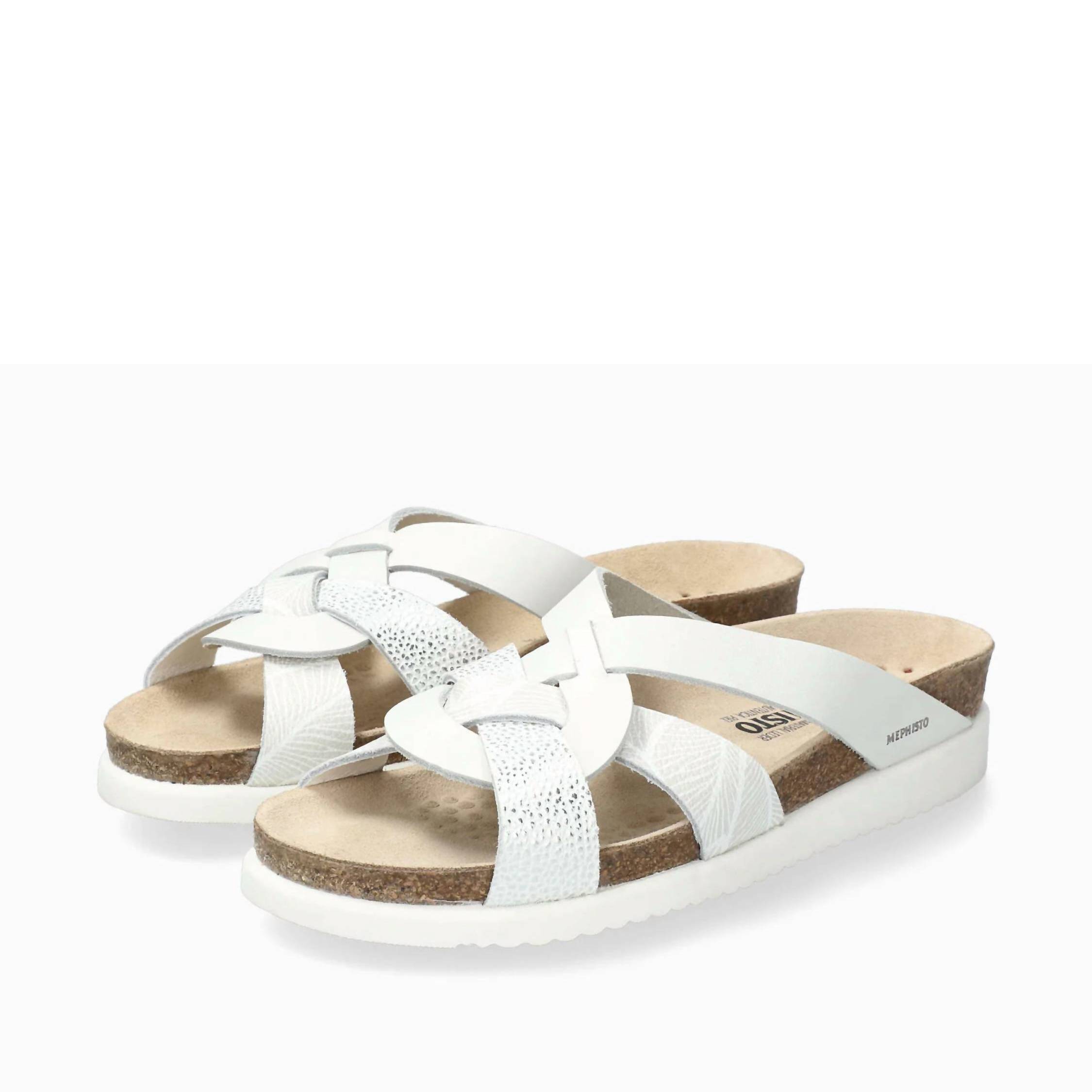 New Mephisto Women's Halix Sandals In Silver